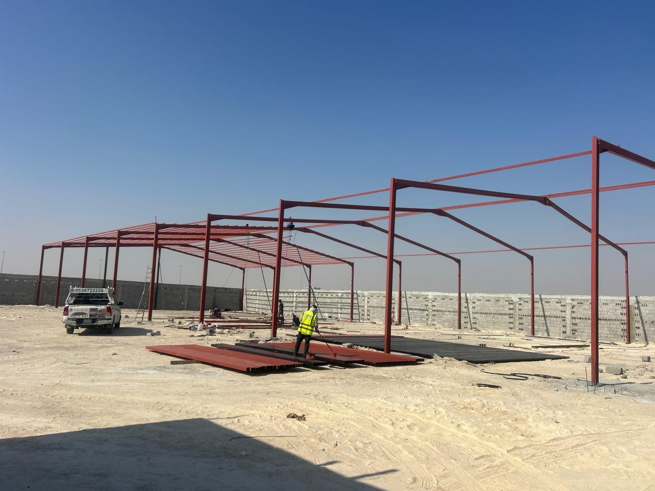 مقاول فك وتركيب هناجر مستودعات الدمام