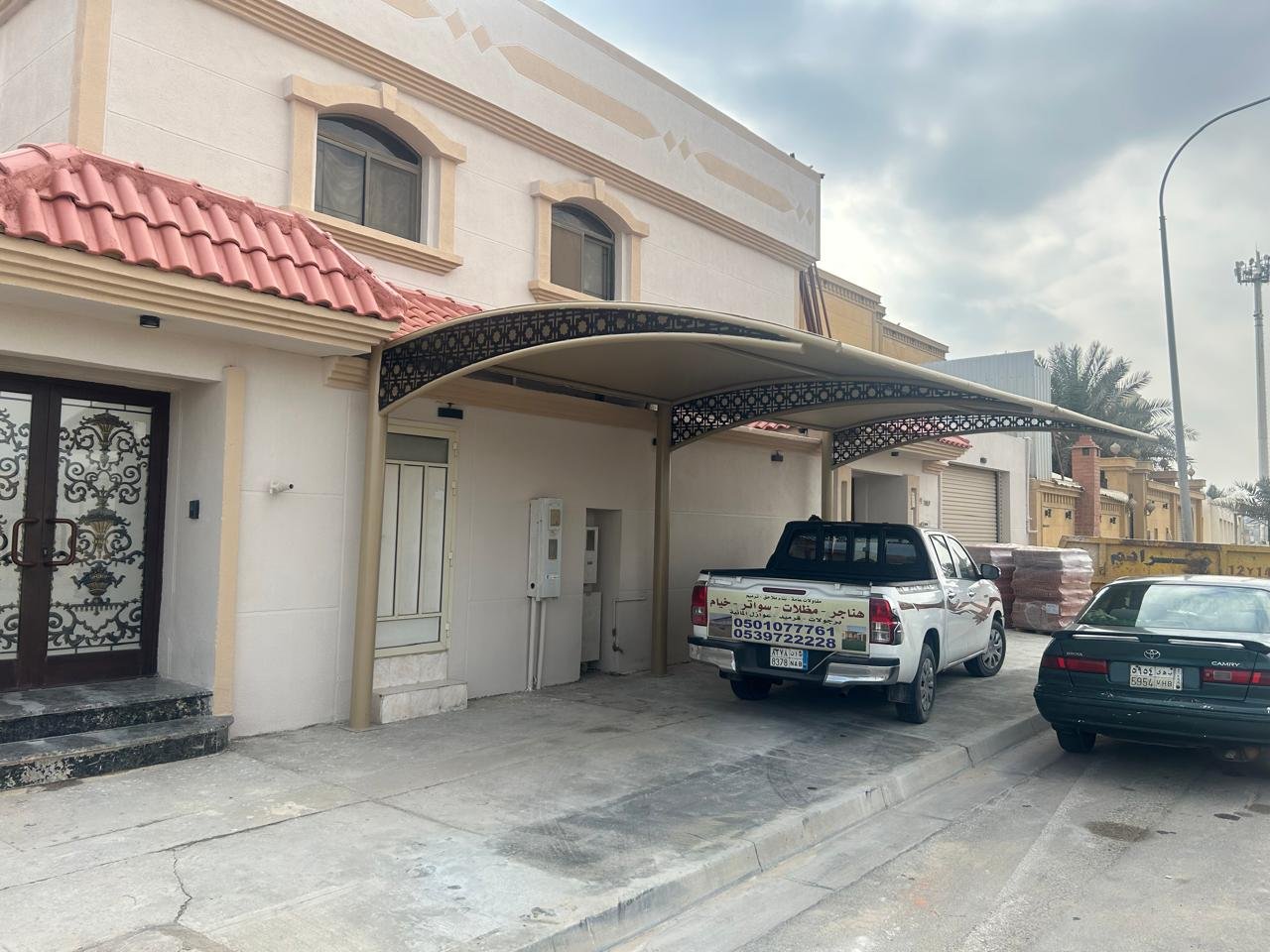 تصميم مظلات سيارات بالدمام