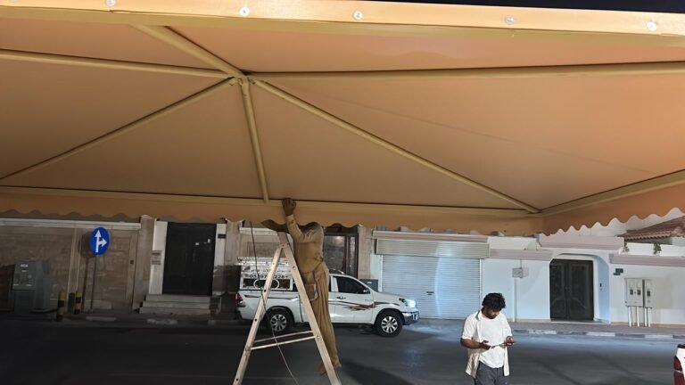مقاول تركيب مظلات بالدمام