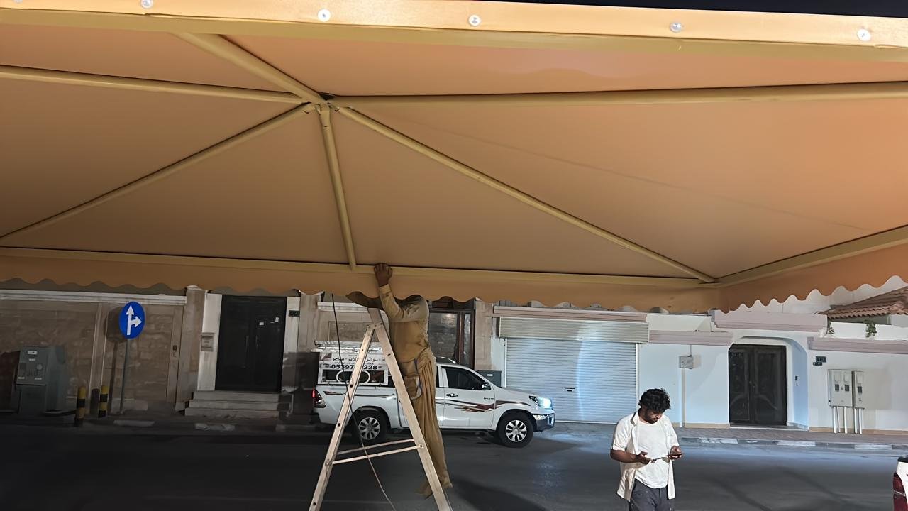 مقاول تركيب مظلات بالدمام